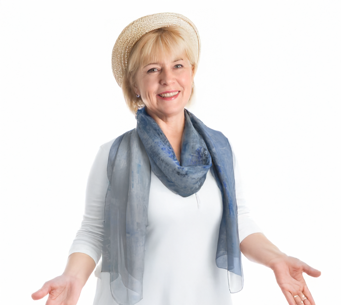Gentle Silk Habotai Scarf