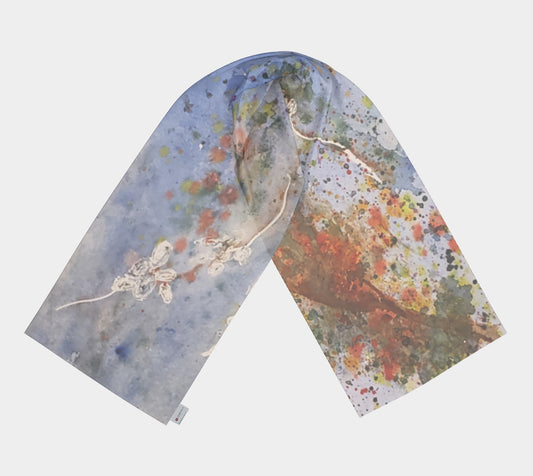Exhale Silk Habotai Scarf