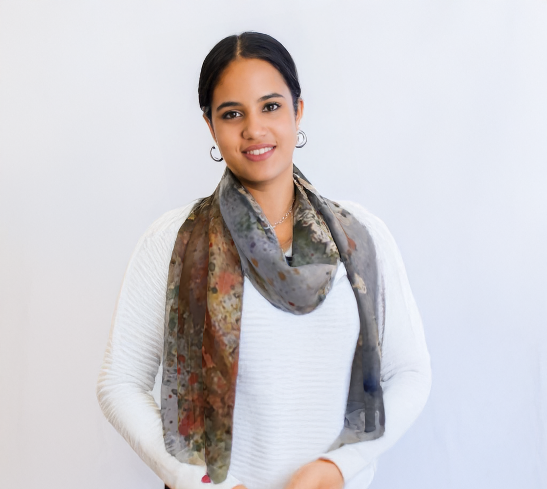Exhale Silk Habotai Scarf