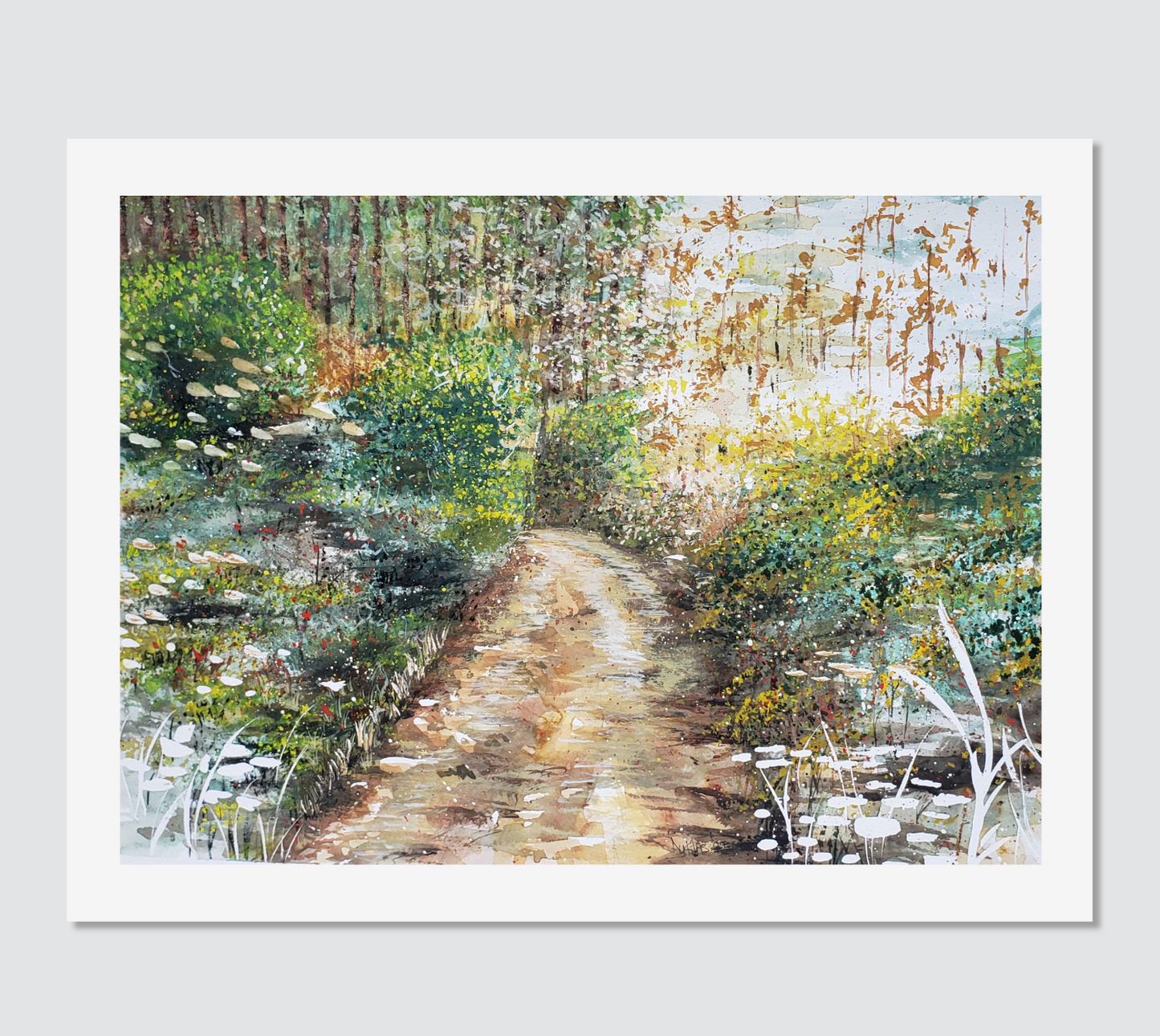 Garden Bay Art Print